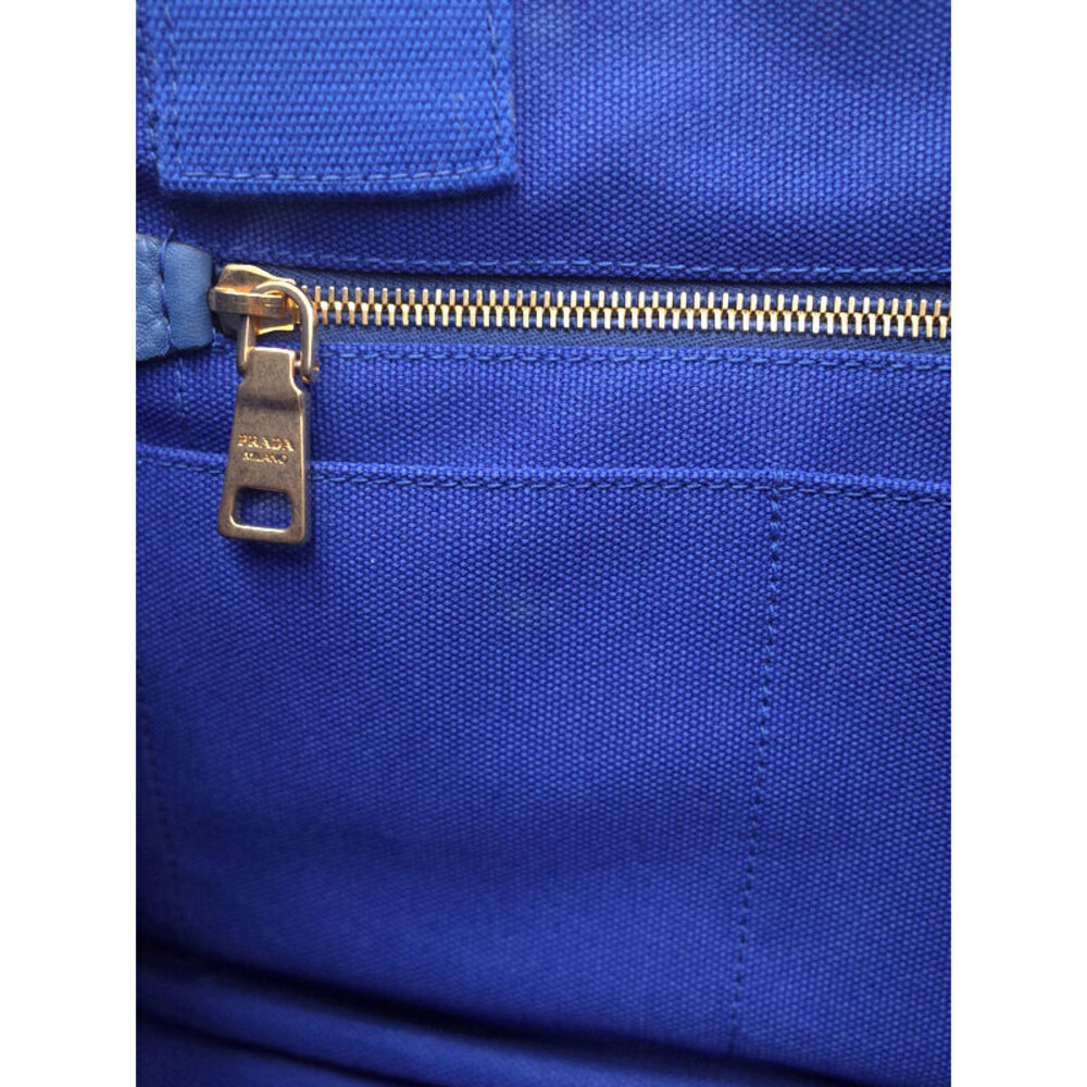Prada Canapa 2way Top Handle Crossbody Tote Convertible Tote Bag - Picture 9 of 9